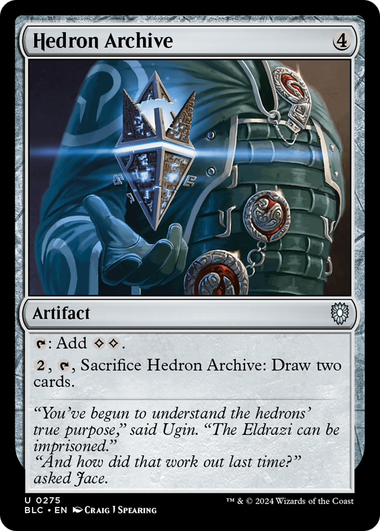Hedron Archive (275) [Bloomburrow Commander] - Deck Out Gaming