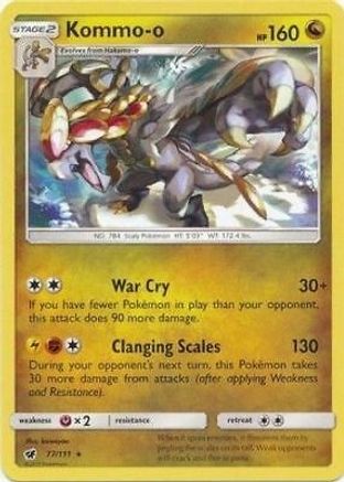 Kommo-o - 77/111 (Cracked Ice Holo) (77) [Deck Exclusives] Holofoil - Deck Out Gaming