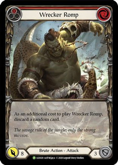 Wrecker Romp (Red) - LGS020 (LGS020) [Flesh and Blood: Promo Cards] Rainbow Foil - Deck Out Gaming