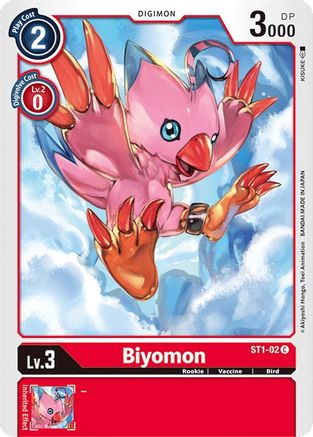 Biyomon (ST1-02) [Starter Deck 01: Gaia Red] - Deck Out Gaming