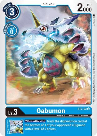 Gabumon (ST2-03) [Starter Deck 02: Cocytus Blue] - Deck Out Gaming