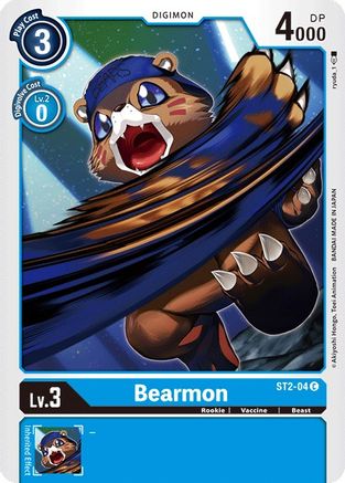 Bearmon (ST2-04) [Starter Deck 02: Cocytus Blue] - Deck Out Gaming