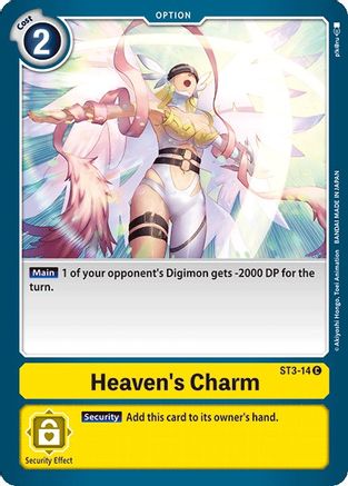 Heaven's Charm (ST3-14) [Starter Deck 03: Heaven's Yellow] - Deck Out Gaming