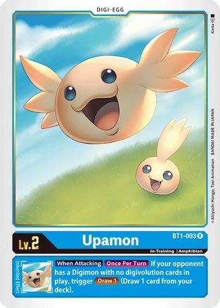 Upamon - BT1-003 (BT1-003) [Release Special Booster] - Deck Out Gaming