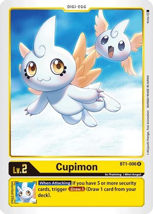 Cupimon (BT1-006) [Release Special Booster] - Deck Out Gaming