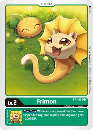 Frimon (BT1-008) [Release Special Booster] - Deck Out Gaming