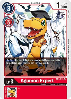 Agumon Expert (BT1-011) [Release Special Booster] - Deck Out Gaming