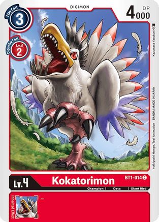 Kokatorimon (BT1-014) [Release Special Booster] - Deck Out Gaming