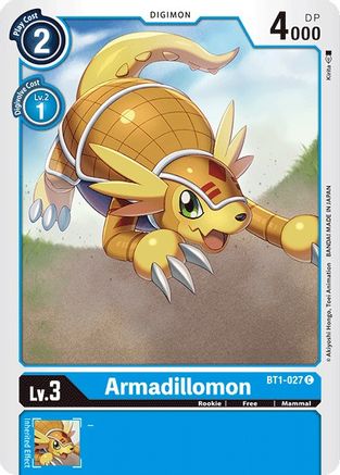 Armadillomon - BT1-027 (BT1-027) [Release Special Booster] - Deck Out Gaming