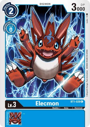 Elecmon (BT1-028) [Release Special Booster] - Deck Out Gaming