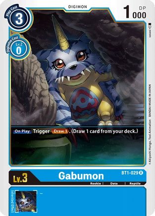 Gabumon - BT1-029 (BT1-029) [Release Special Booster] - Deck Out Gaming