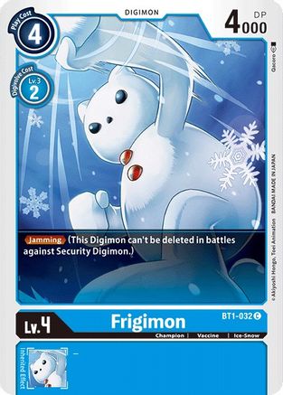 Frigimon (BT1-032) [Release Special Booster] - Deck Out Gaming