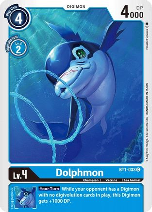 Dolphmon (BT1-033) [Release Special Booster] - Deck Out Gaming