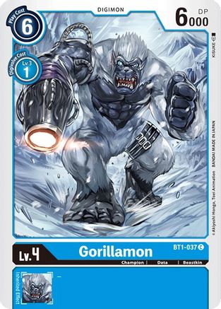 Gorillamon (BT1-037) [Release Special Booster] - Deck Out Gaming