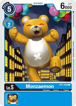 Monzaemon (BT1-038) [Release Special Booster] - Deck Out Gaming