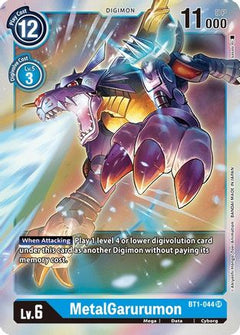 MetalGarurumon - BT1-044 (BT1-044) [Release Special Booster] Foil - Deck Out Gaming