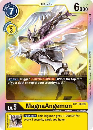 MagnaAngemon - BT1-060 (BT1-060) [Release Special Booster] Foil - Deck Out Gaming