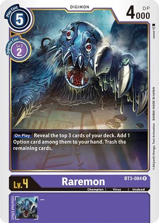 Raremon (BT3-084) [Release Special Booster] - Deck Out Gaming