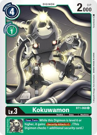 Kokuwamon (BT1-068) [Release Special Booster] - Deck Out Gaming