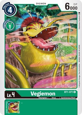 Vegiemon (BT1-071) [Release Special Booster] - Deck Out Gaming