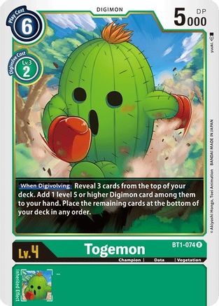 Togemon (BT1-074) [Release Special Booster] - Deck Out Gaming