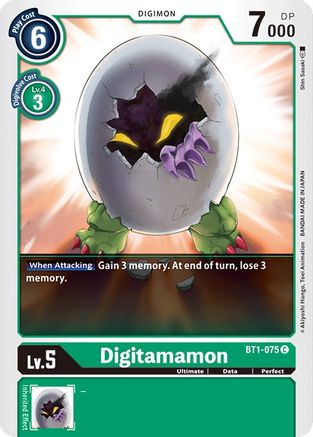 Digitamamon (BT1-075) [Release Special Booster] - Deck Out Gaming