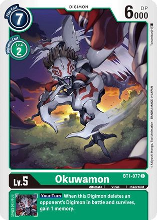 Okuwamon (BT1-077) [Release Special Booster] - Deck Out Gaming