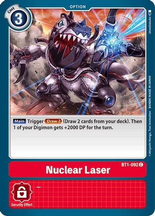 Nuclear Laser (BT1-092) [Release Special Booster] - Deck Out Gaming