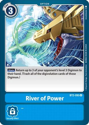 River of Power (BT2-095) [Release Special Booster] - Deck Out Gaming