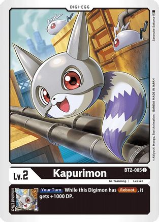 Kapurimon (BT2-005) [Release Special Booster] - Deck Out Gaming