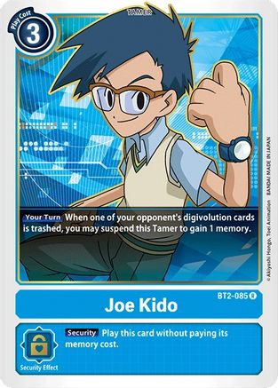 Joe Kido - BT2-085 (BT2-085) [Release Special Booster] - Deck Out Gaming