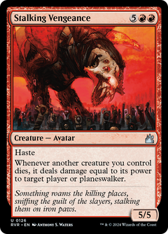 Stalking Vengeance (126) [Ravnica Remastered] foil - Deck Out Gaming