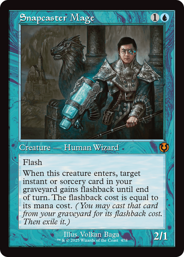 Snapcaster Mage (Retro Frame) (478) [Innistrad Remastered] foil - Deck Out Gaming