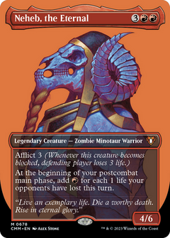 Neheb, the Eternal (Borderless) (678) [Commander Masters] - Deck Out Gaming