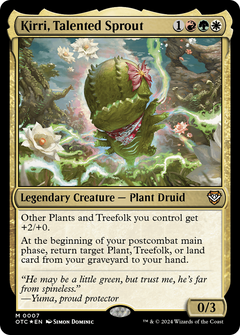 Kirri, Talented Sprout (7) [Outlaws of Thunder Junction Commander] foil - Deck Out Gaming
