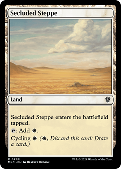 Secluded Steppe (289) [Murders at Karlov Manor Commander] - Deck Out Gaming