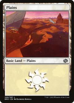 Plains (268) (268) [The Brothers' War] - Deck Out Gaming
