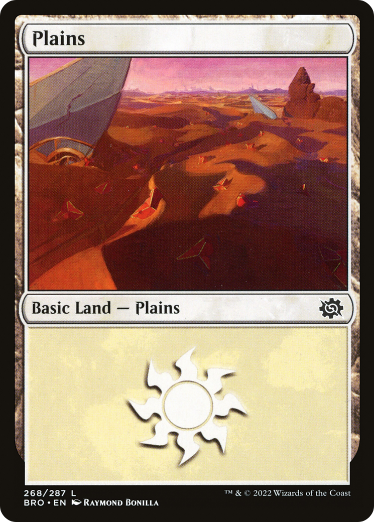 Plains (268) (268) [The Brothers' War] - Deck Out Gaming