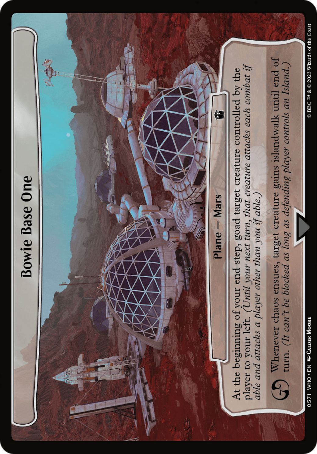 Bowie Base One (571) [Doctor Who] - Deck Out Gaming
