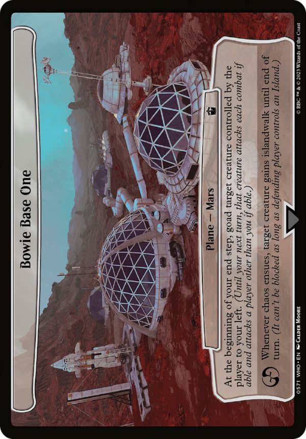 Bowie Base One (571) [Doctor Who] - Deck Out Gaming