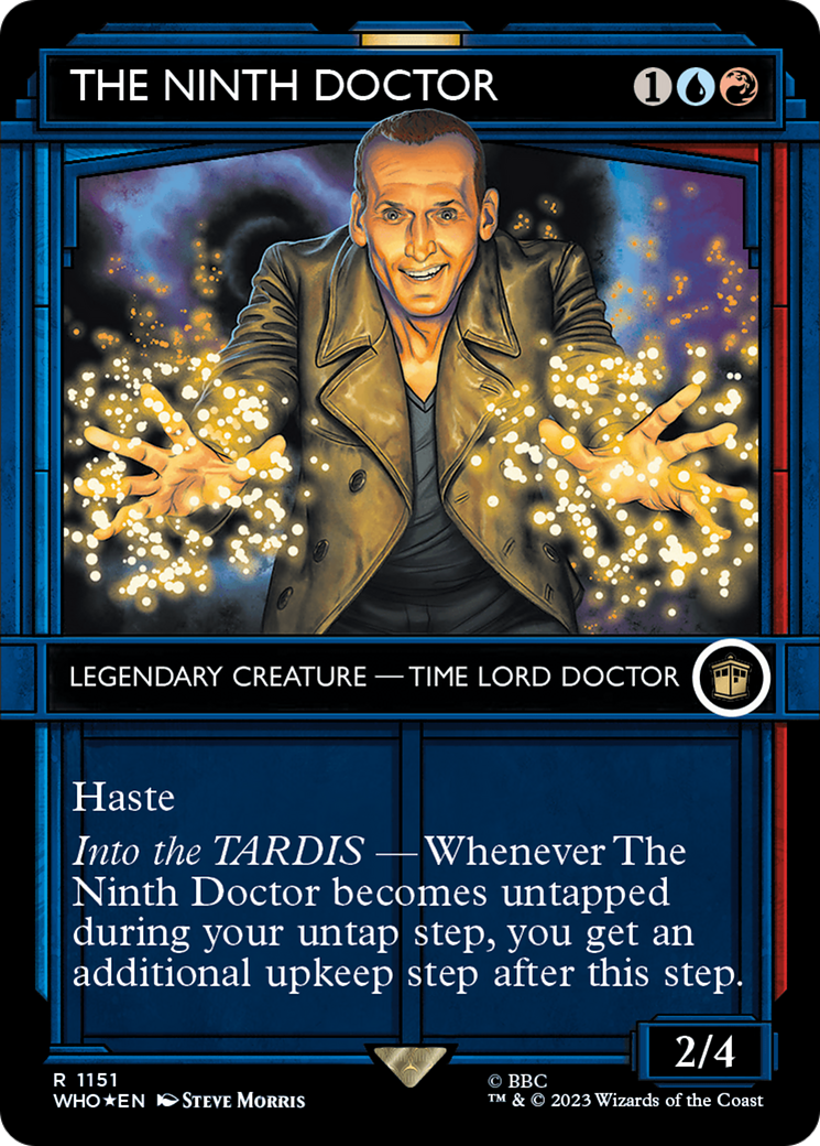 The Ninth Doctor (Showcase) (Surge Foil) (1151) [Doctor Who] foil - Deck Out Gaming