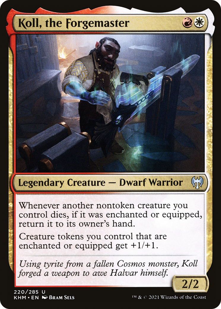 Koll, the Forgemaster (220) [Kaldheim] - Deck Out Gaming