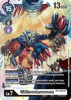 Millenniummon (BT2-083) [Release Special Booster] Foil - Deck Out Gaming