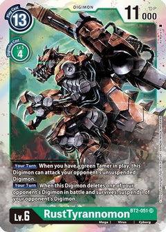 RustTyrannomon (BT2-051) [Release Special Booster] Foil - Deck Out Gaming