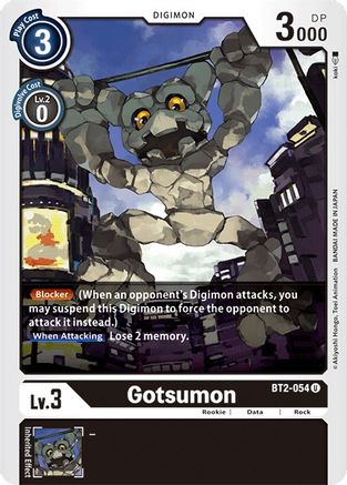 Gotsumon (BT2-054) [Release Special Booster] - Deck Out Gaming