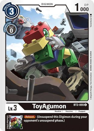 ToyAgumon (BT2-055) [Release Special Booster] - Deck Out Gaming