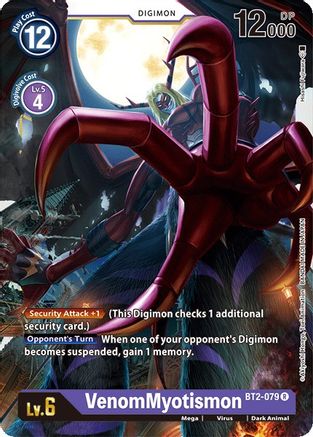 VenomMyotismon (BT2-079) [Release Special Booster] - Deck Out Gaming