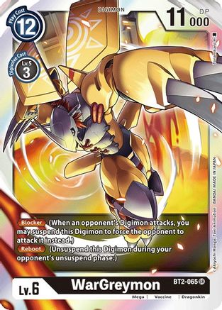 WarGreymon - BT2-065 (BT2-065) [Release Special Booster] Foil - Deck Out Gaming