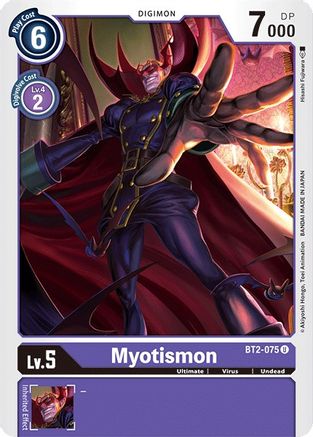 Myotismon (BT2-075) [Release Special Booster] - Deck Out Gaming