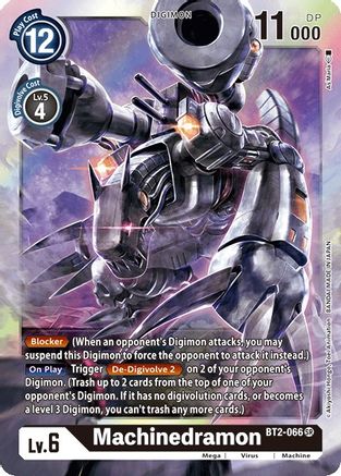 Machinedramon (BT2-066) [Release Special Booster] Foil - Deck Out Gaming